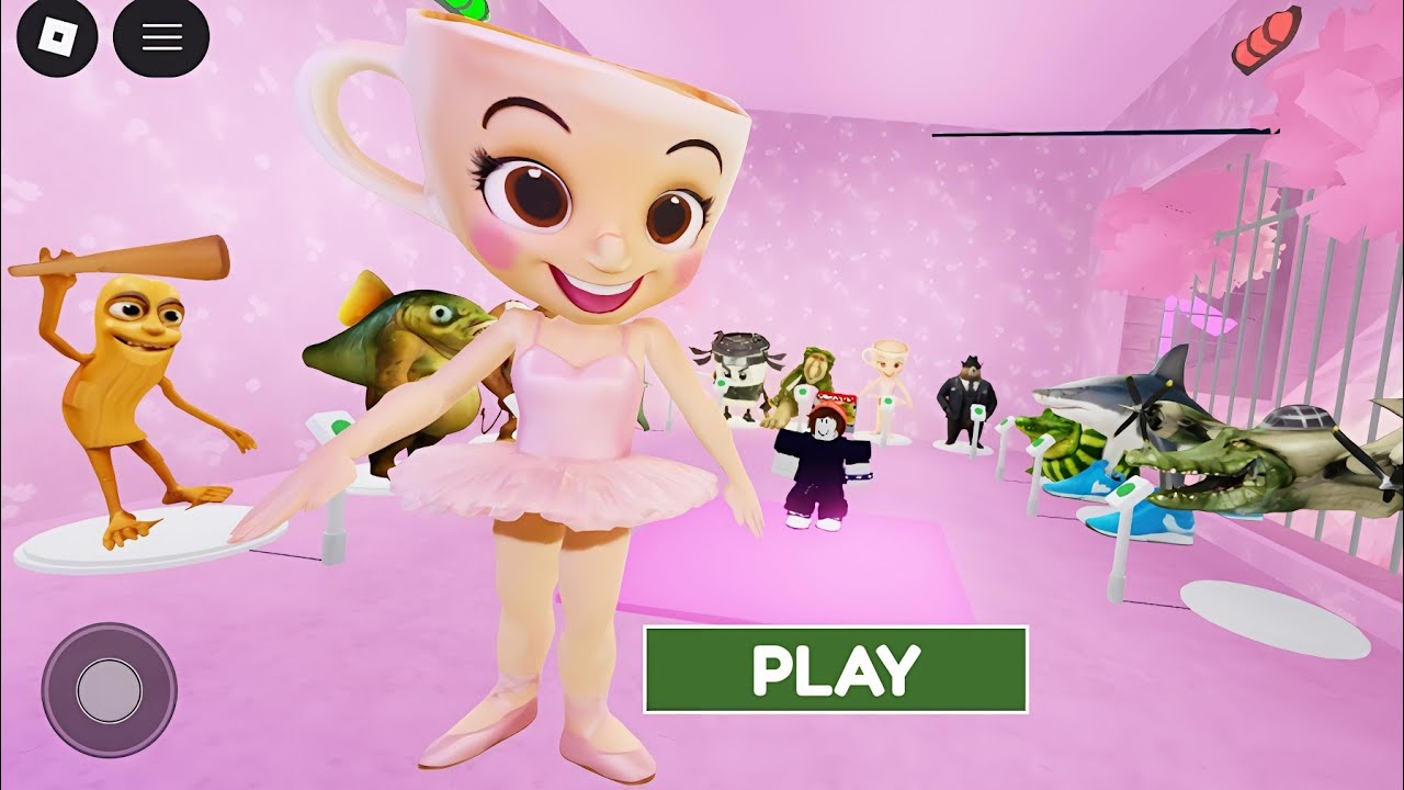 BALLERINA CAPPUCCINAPRISON RUN OBBY ESCAPE  Huge Update Roblox-All Bosses Battle FULL GAME #roblox