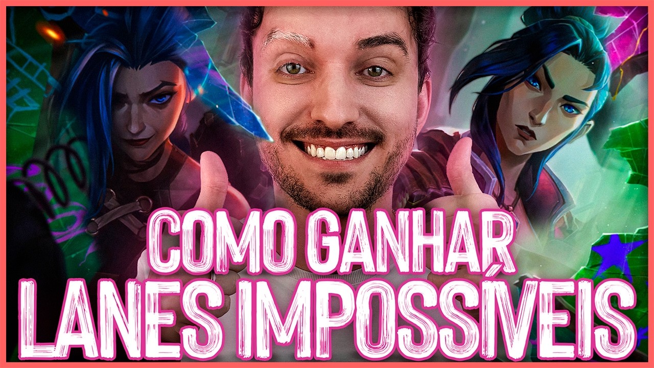 COMO EU GANHO LANES IMPOSSÍVEIS DE JINX!!