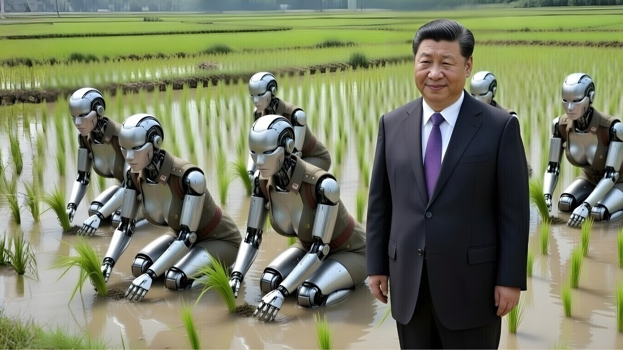 La Chine a 100 ans d'avance sur le monde avec ses nouveaux robots agricoles.
