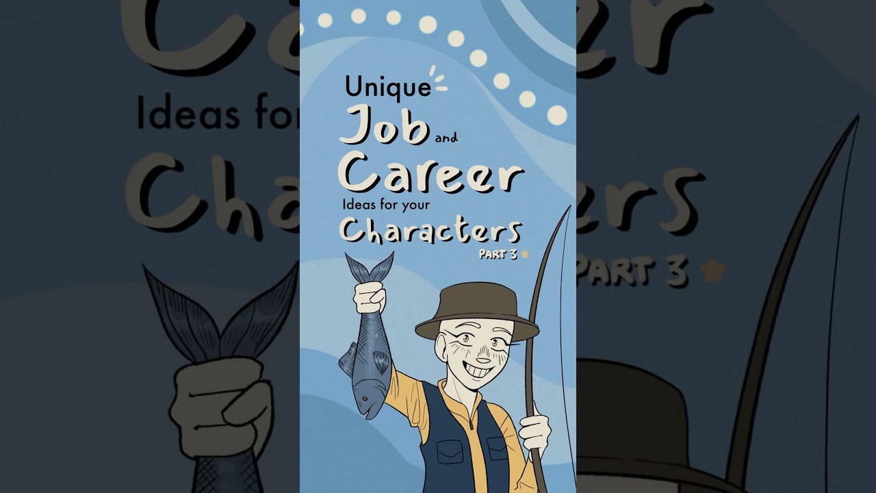 unusual jobs and careers to give your characters, part 3 🤿💼 #originalcharacter #oc #writing #art