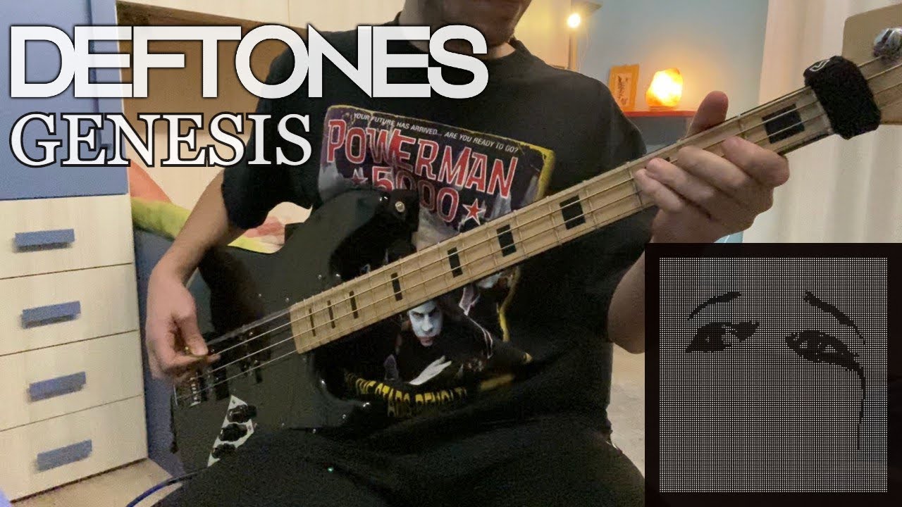 DEFTONES - GENESIS (Bass Cover) + Tabs