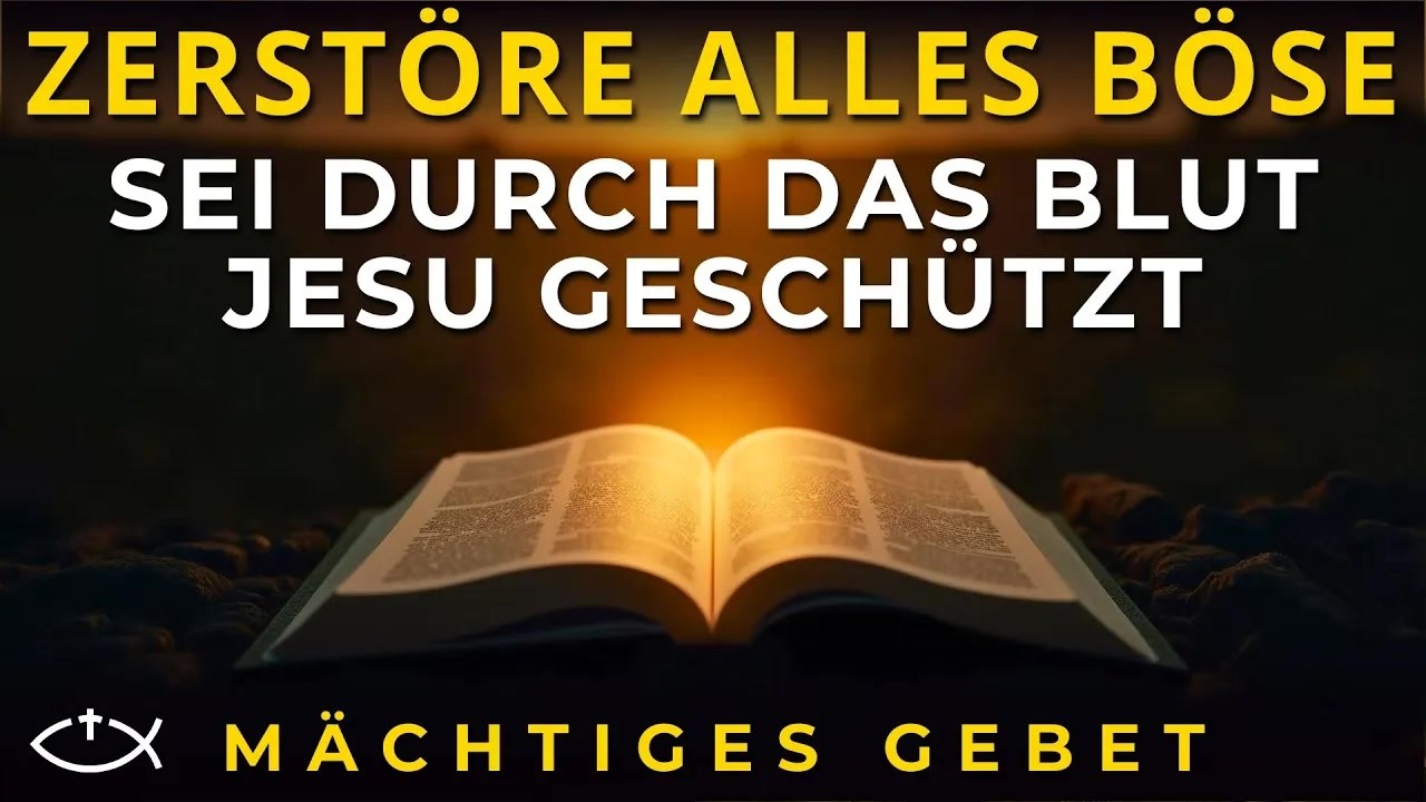 Befreiungs Und Fluchbrechungsgebet： Sei Durch das Blut Jesu Geschützt ｜ Mächtiges Gebet.