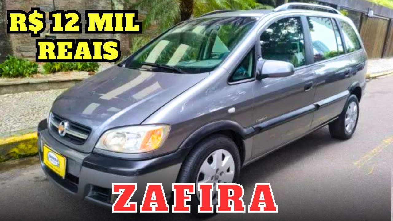 CHEVROLET ZAFIRA À VENDA POR APENAS 12 MIL REAIS
