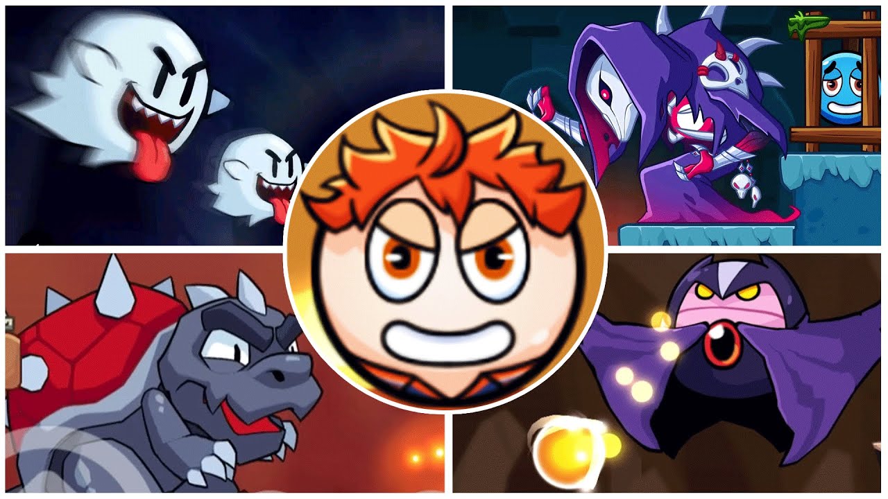Ball Ghost Red Temple Survivor - All Bosses - New Update