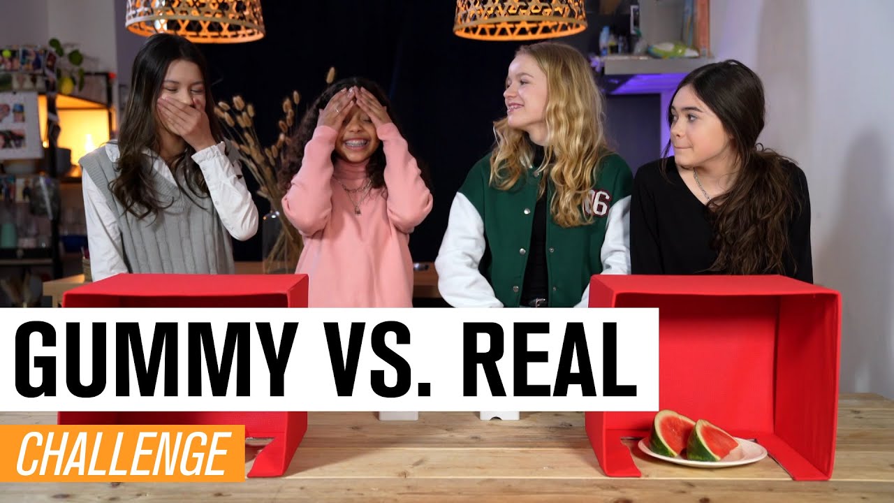 #58 WIE SPEELT ER VALS TIJDENS GUMMY VS. REAL? | JUNIOR SONGFESTIVAL 2021 🇳🇱