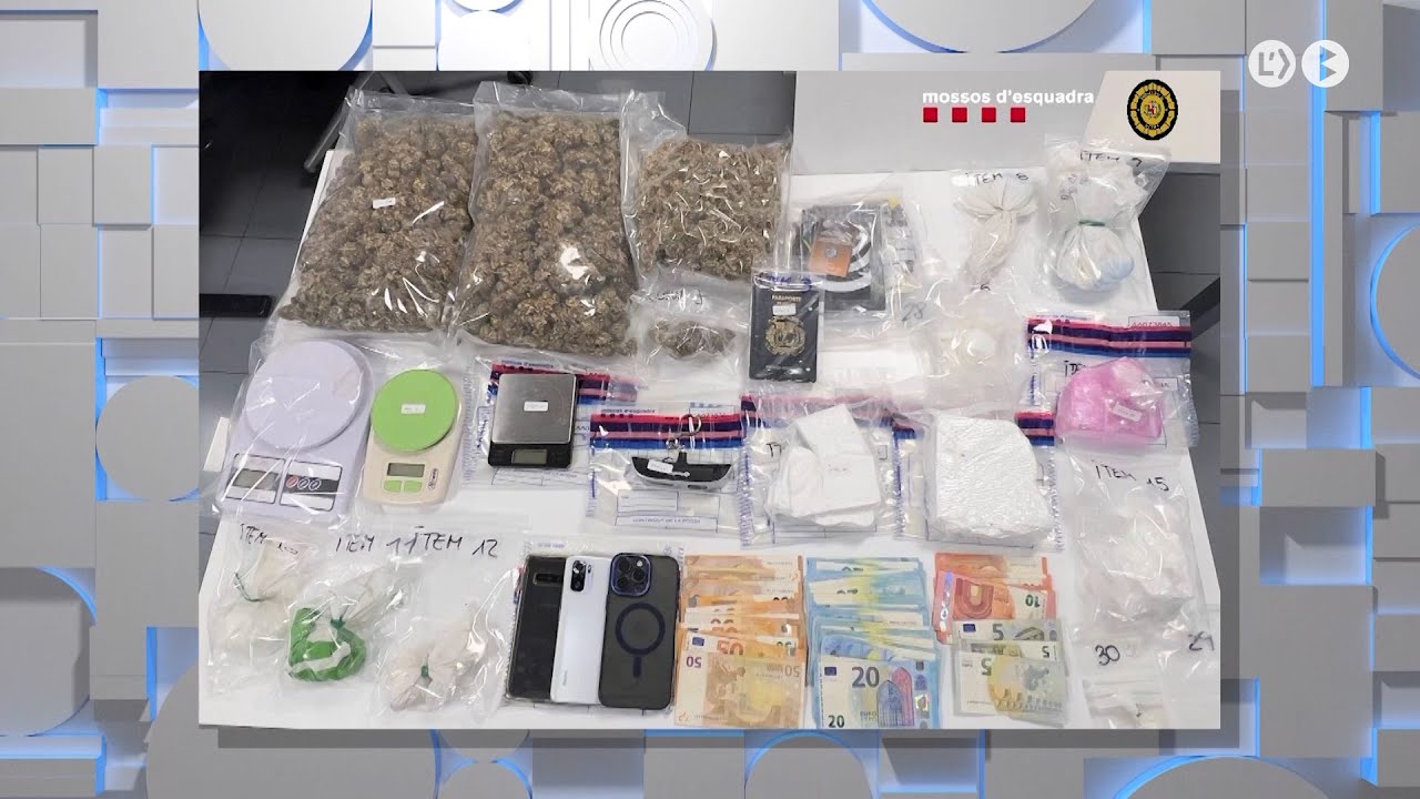 Una fuita d’aigua revela una plantació i cocaïna a Berga