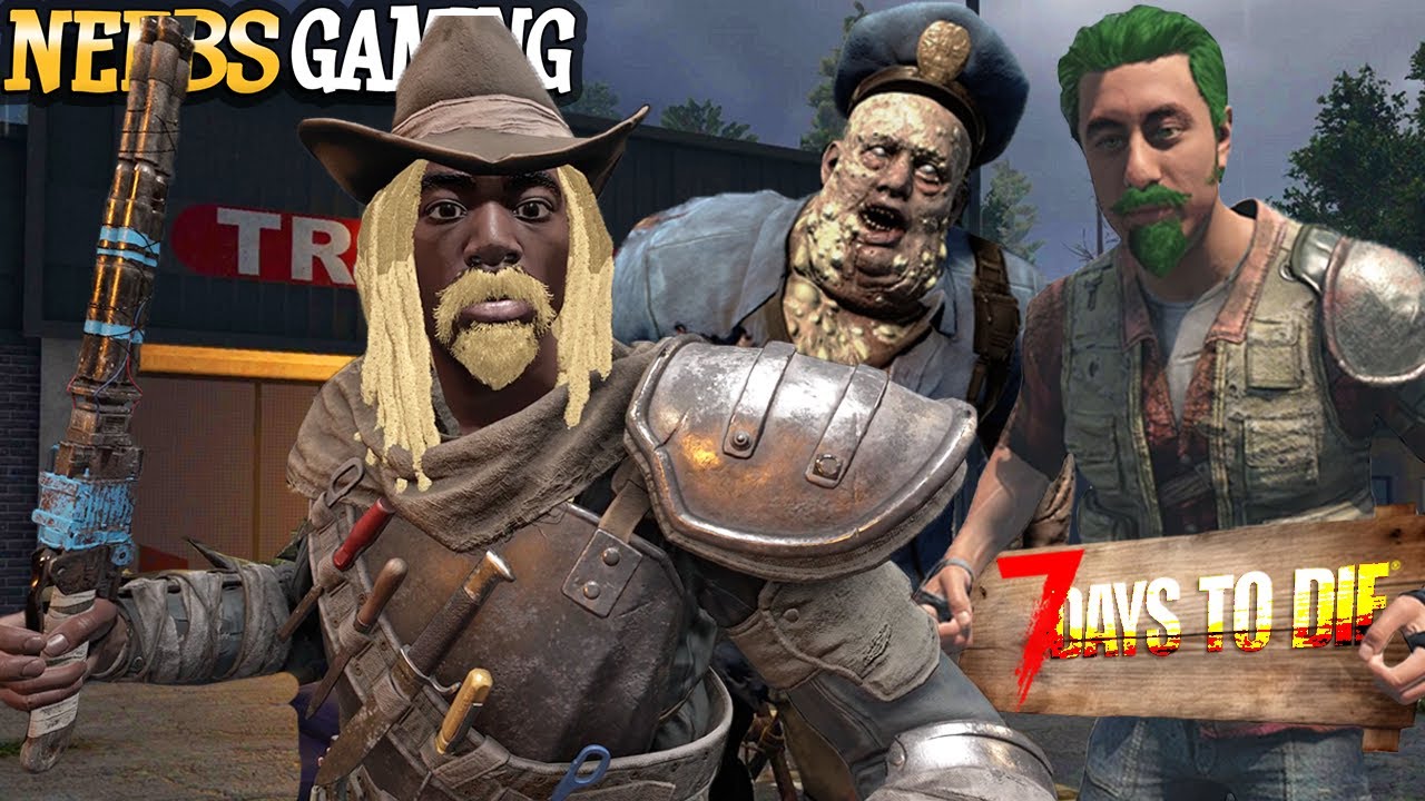 Risky Late Night Raid - 7 Days To Die 1.0