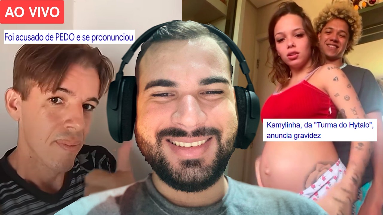 LUAN OLIVEIRA SE PRONUNCIA, KAMYLINHA GRÁVIDA E ETC | REACT | AO VIVO