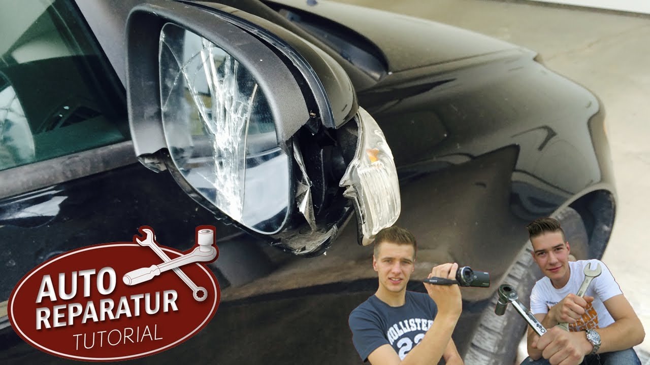 Außenspiegel wechseln | erneuern reparieren VW BMW OPEL AUDI | DIY Tutorial