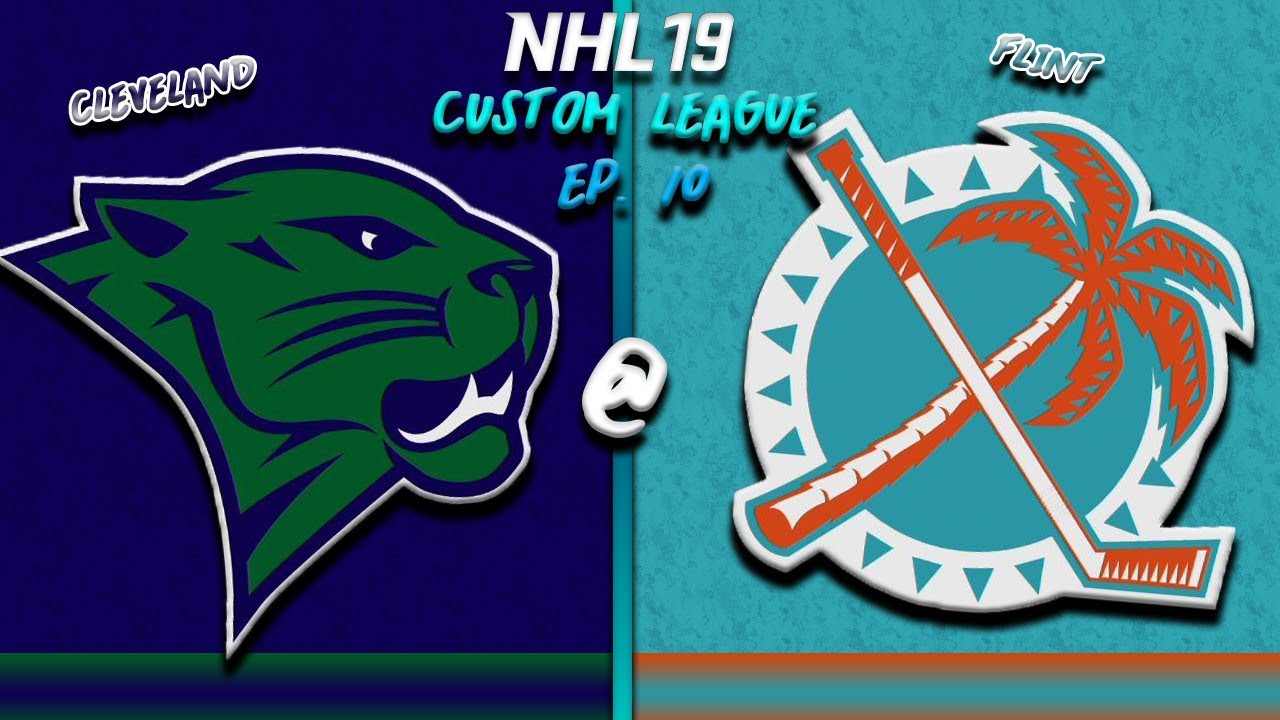 NHL 19 - Custom League Ep. 10 - Flint Tropics Home Opener