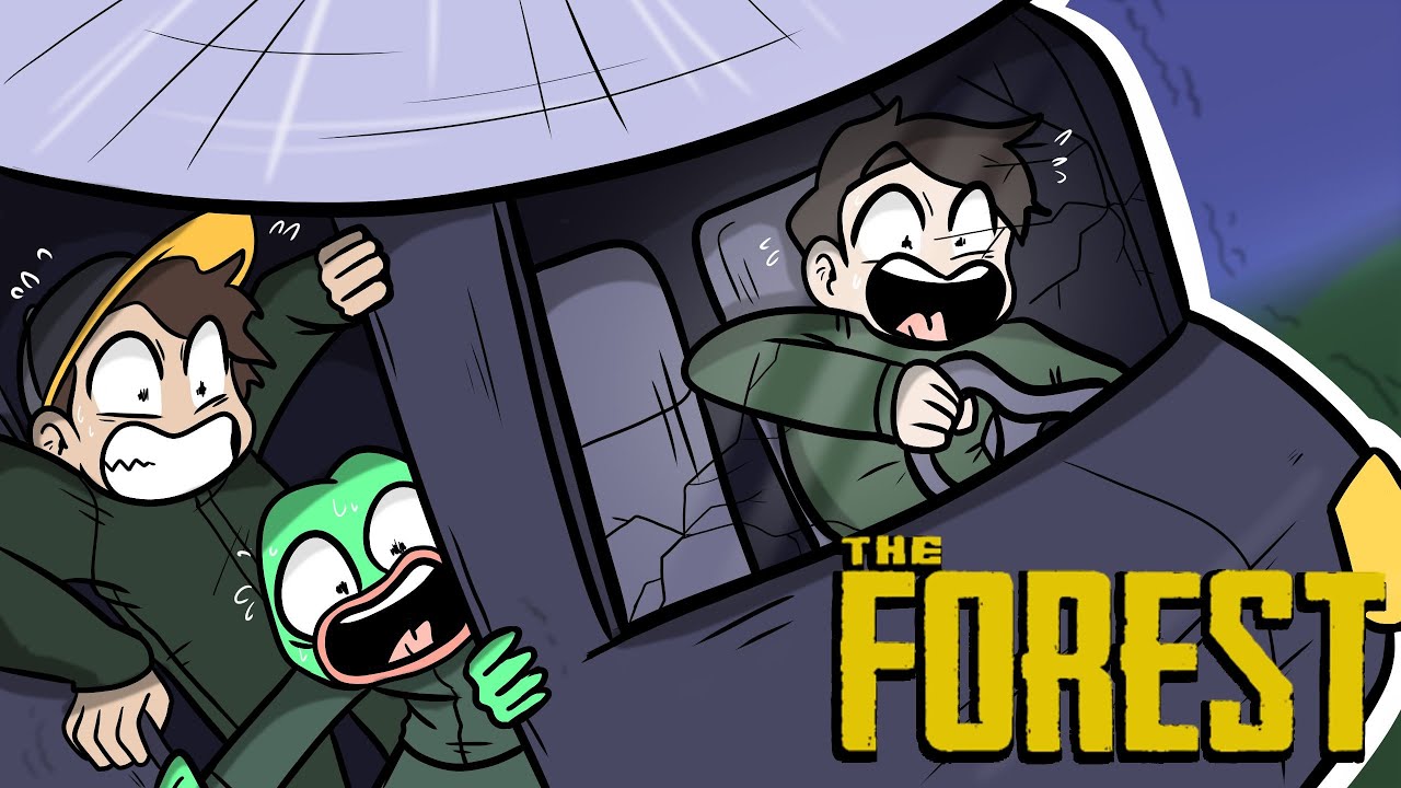 THE GANG PLAYS SONS OF THE FOREST | ft. Jihi, Kyle, Austin, & meeeows