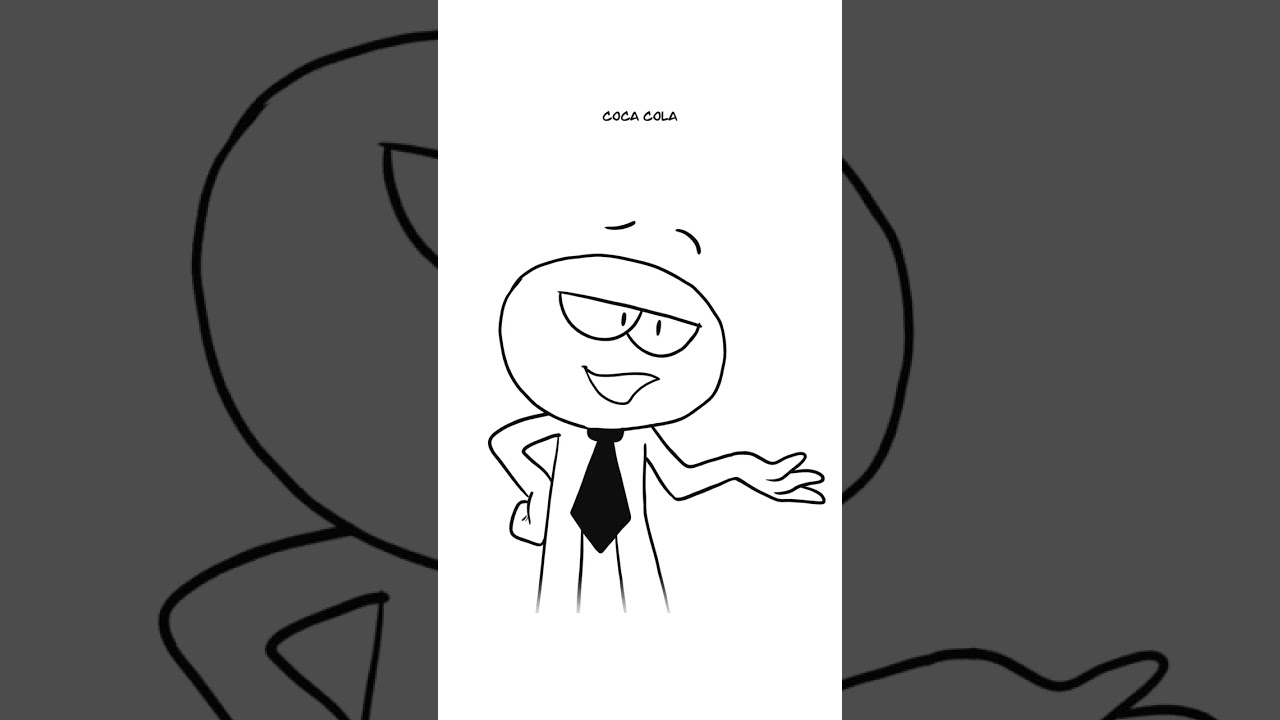Say COCA COLA Without Lips Touching (Animation Meme)