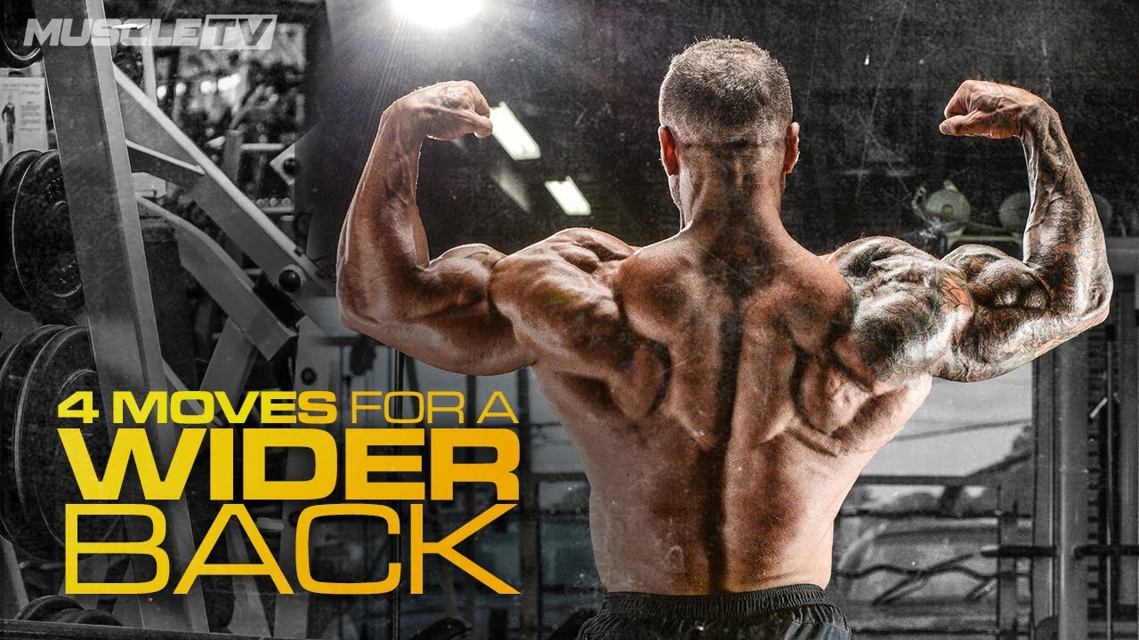 4 EXERCISES FOR A BIGGER, WIDER BACK ✓