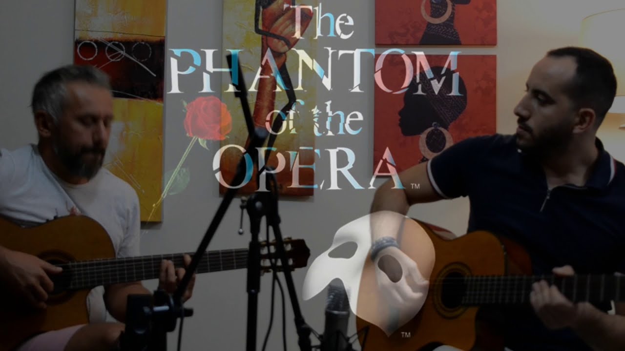 Phantom of the opera - classic guitar cover with Salem Roubi