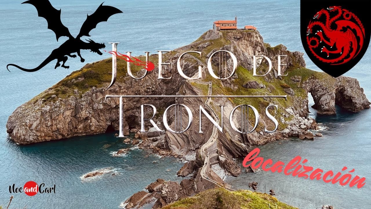 ASÍ ES en REALIDAD ROCADRAGÓN de JUEGO DE TRONOS - SAN JUAN DE GAZTELUGATXE | Noe and Carl
