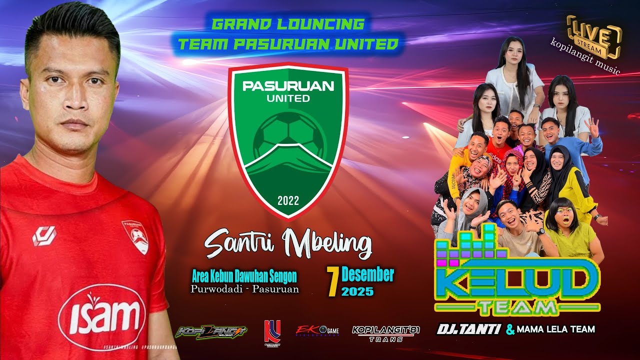 GRAND LOUNCING TEAM PASURUAN UNITED || DJ TANTI & MAMA LELA TEAM || KOPI LANGIT MUSIC