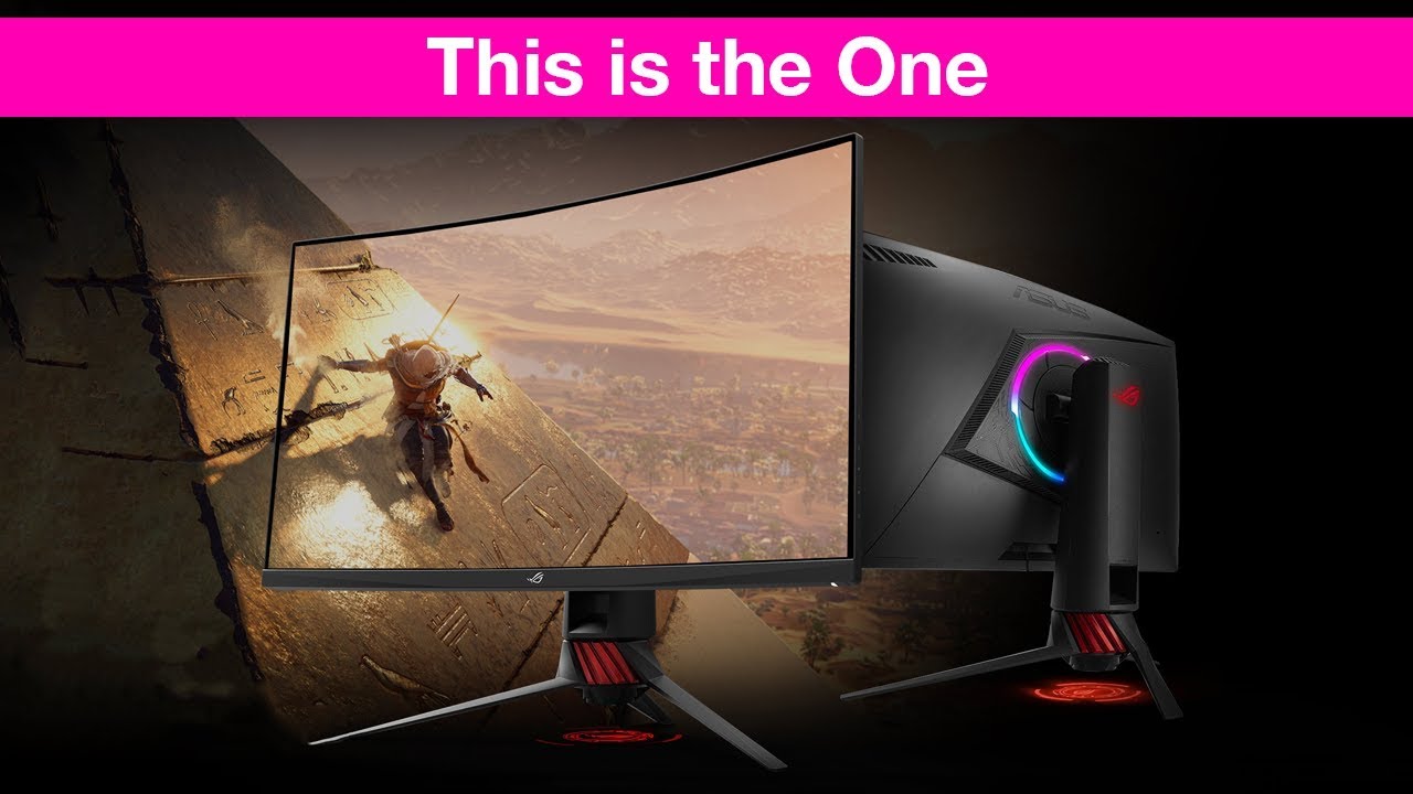 ASUS ROG Strix XG32VQ Curved Gaming Monitor REVIEW 32 inch WQHD 1440p, 144Hz, FreeSync,125% sRGB