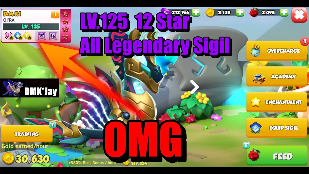 Full level up of TOP3 dragons. - Dragon Mania Legends - (DMK*Jay) 드래곤 매니아 레전드