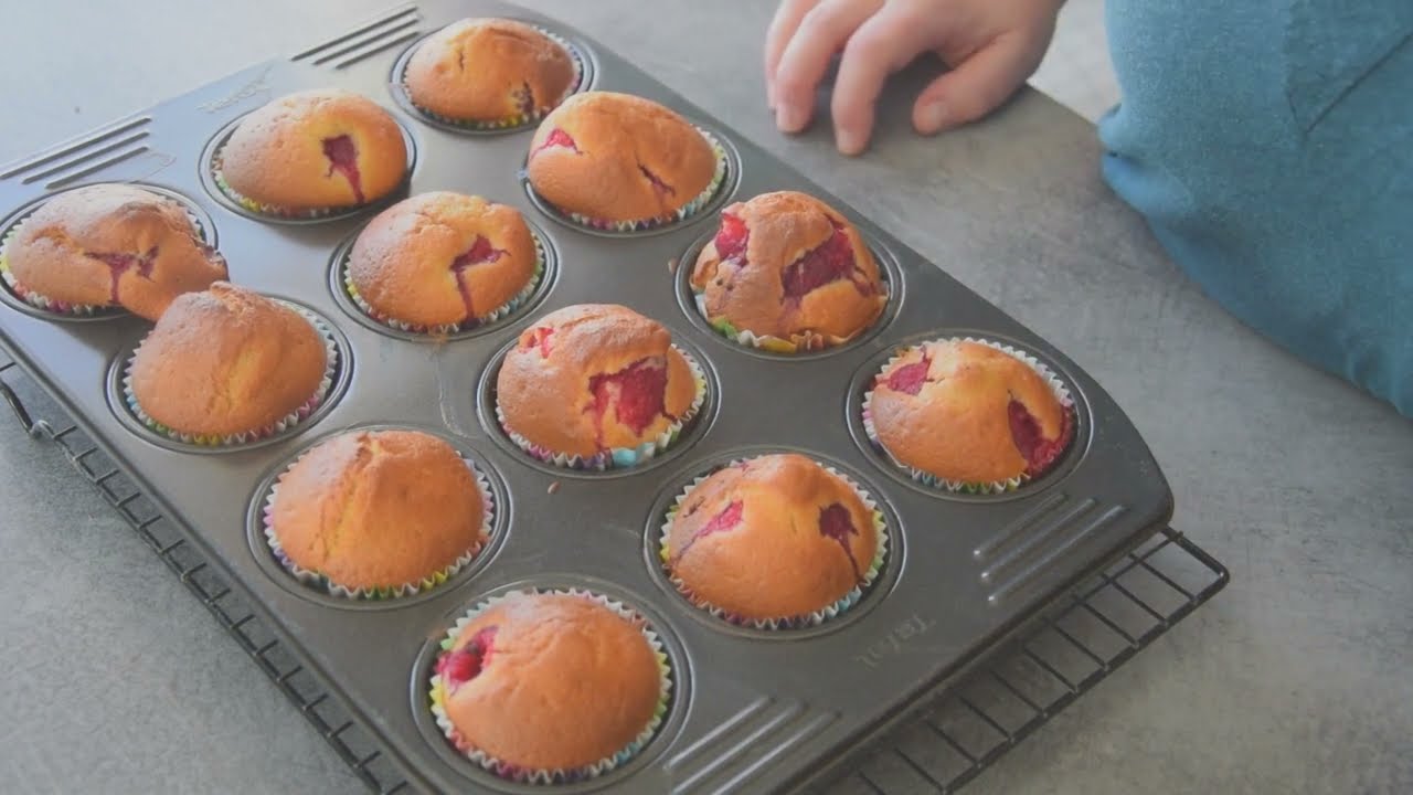 Des mini cakes aux fruits 🍰🍰🍰