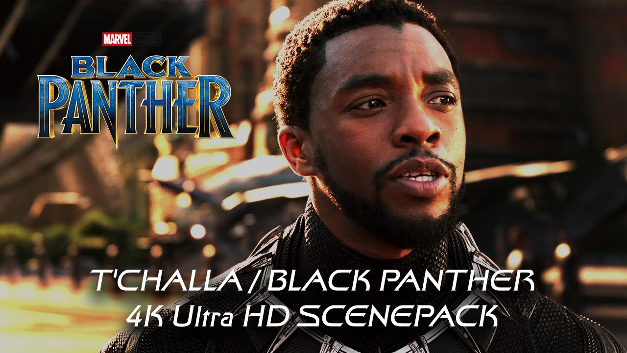 All T'Challa / Black Panther 4K ULTRA HD Scenes SCENEPACK | Black Panther