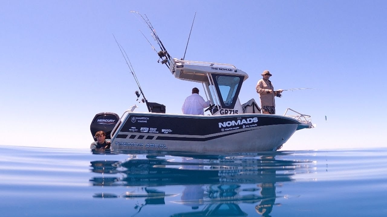 MONSTER BILLFISH STALKED US WHILE WE WERE SPEARFISHING OFF A REMOTE ISLAND