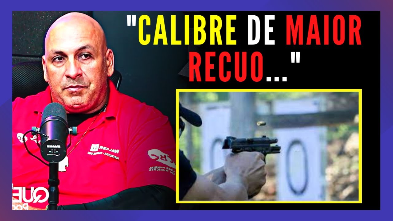 QUAL CALIBRE TEM MAIOR RECUO? | CABO WALKER QUEIROZ | PODCAST POR ANDREMISSIO QUEIROZ