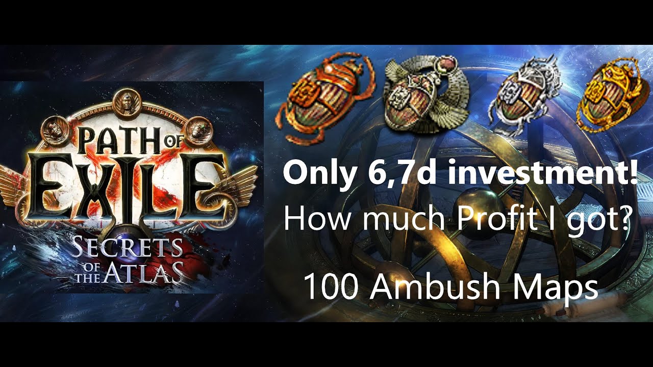 100 Maps: Ambush Strategy in 3.26, Path of Exile