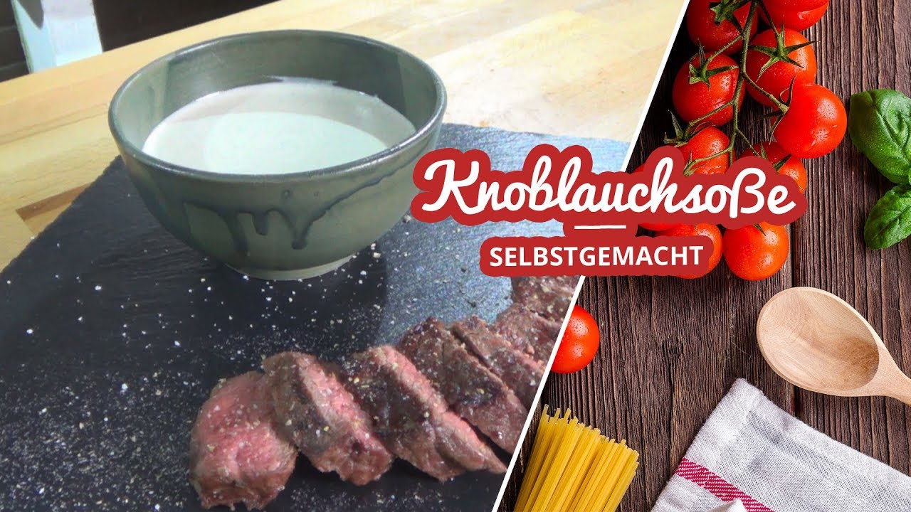 Schnelle Knoblauchsoße selbstgemacht