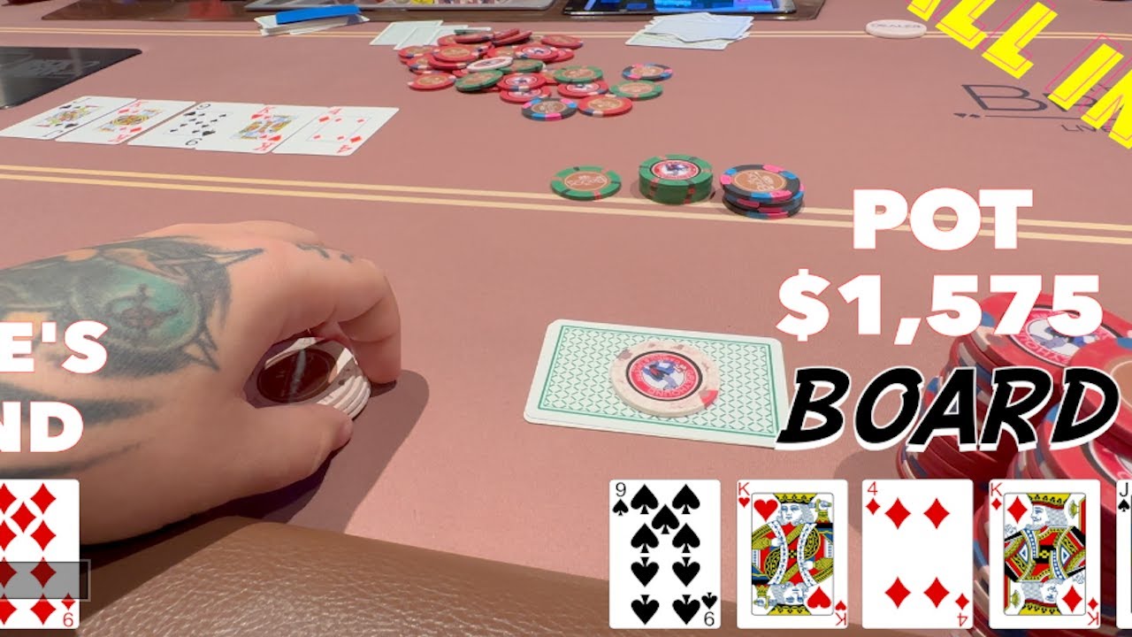 Flopping A SET In GIGANTIC Cash Game ALL IN! Opponent Rivers A 2 OUTA In $1,800 POT!!