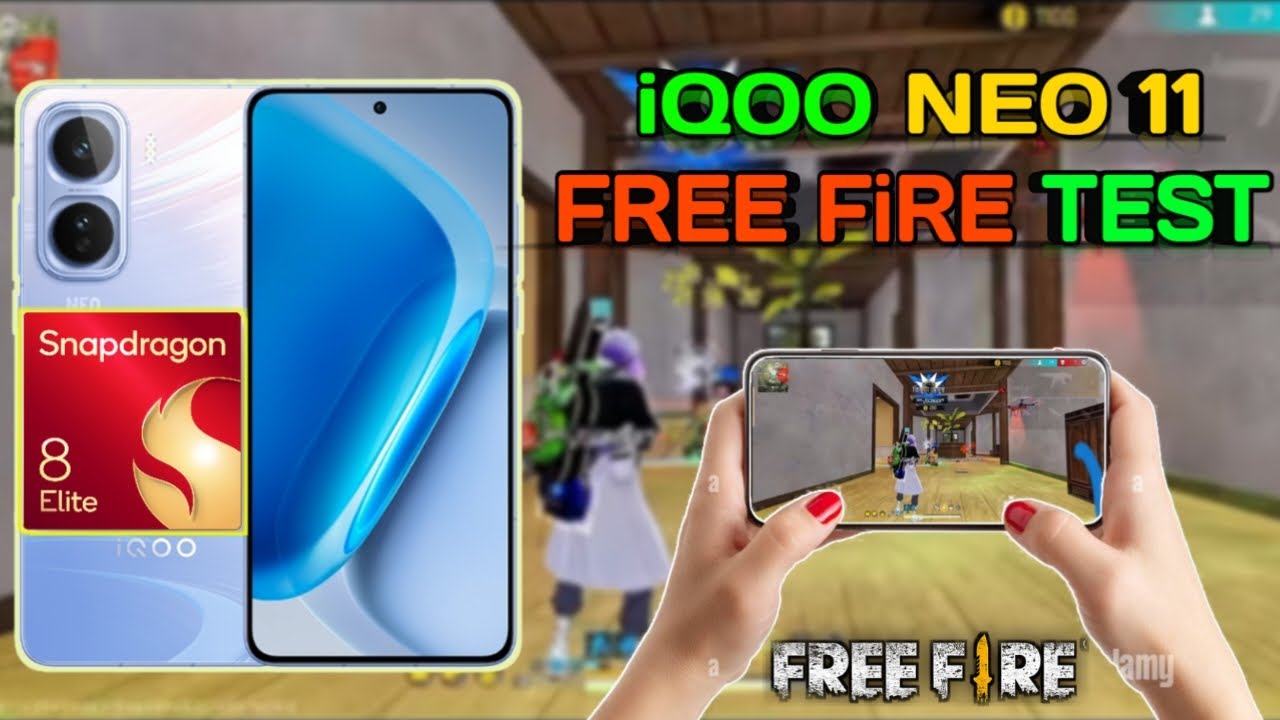 ‎✨Snapdragon 8 Elite 👑 // iQOO Neo 11 Free Fire test ! // 🤯 iQOO Neo 11 Free fire gameplay //.✨🤑