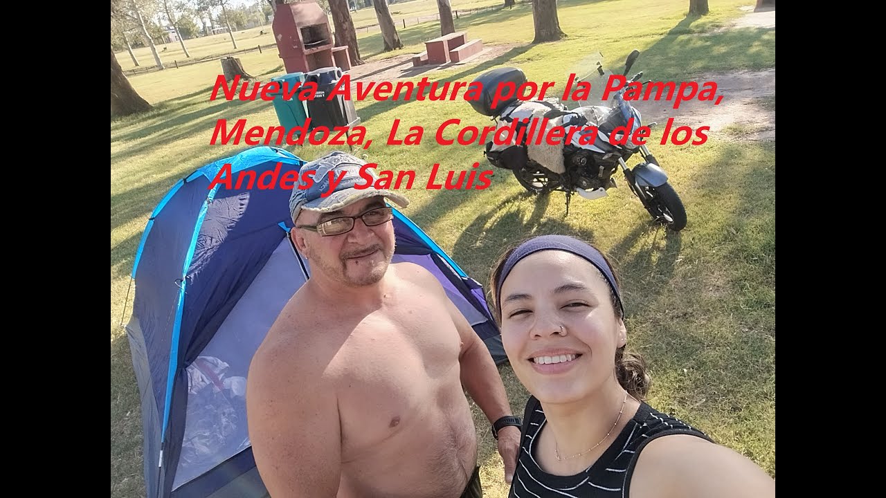 -Aca comienza la aventura!! De Buenos Aires a La Pampa, Mendoza, San luis -- Pulsar NS 200 parte 1