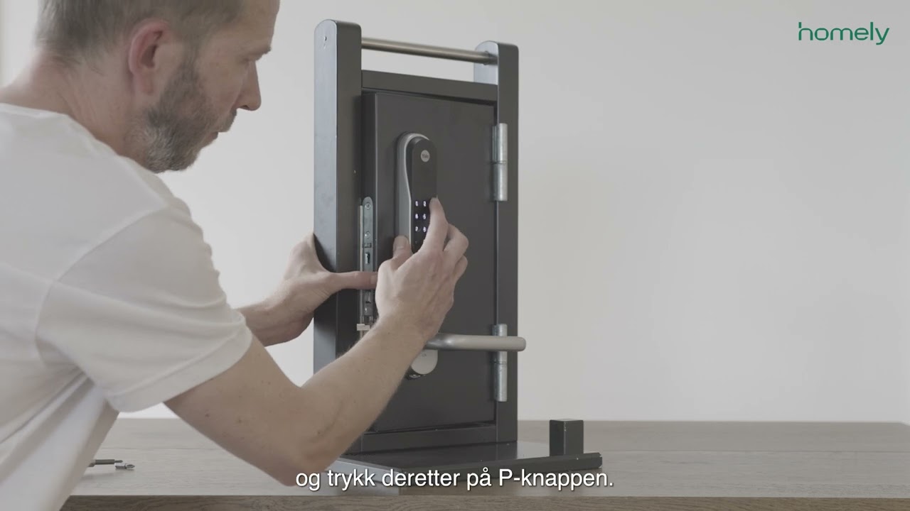 Installering av Yale Doorman-modul til Homely