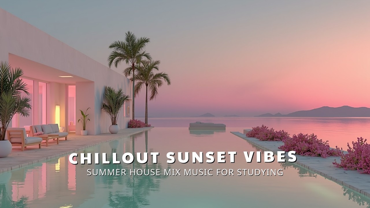 Deep House Chillout Sunset Vibes Summer House Mix - Музыка для учебы