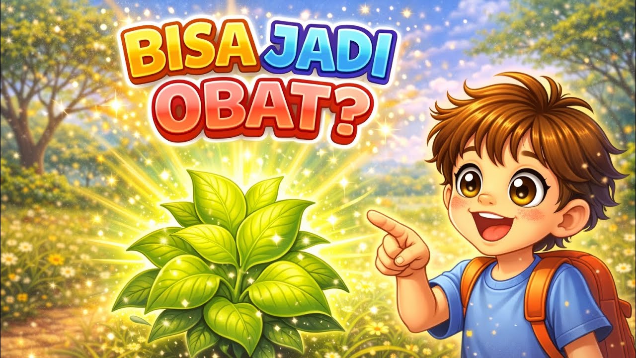 Apakah Tanaman Bisa Jadi Obat? 🌿💊 Fakta Seru untuk Anak!