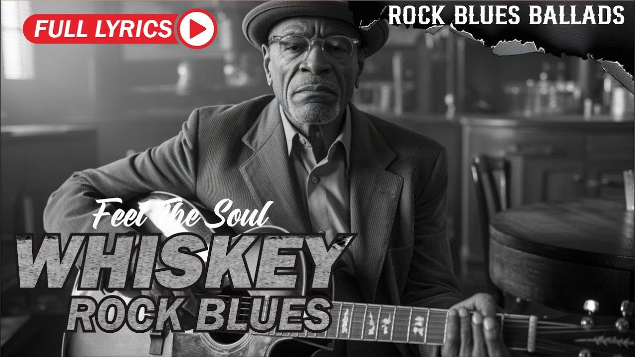 Whiskey Blues Rock 🍂 The Best of Classic Blues Songs | Relaxing Guitar Music for Night & Chill