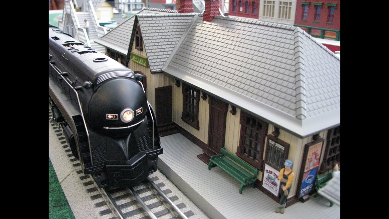 Best video of 3-rail O-gauge trains in action!