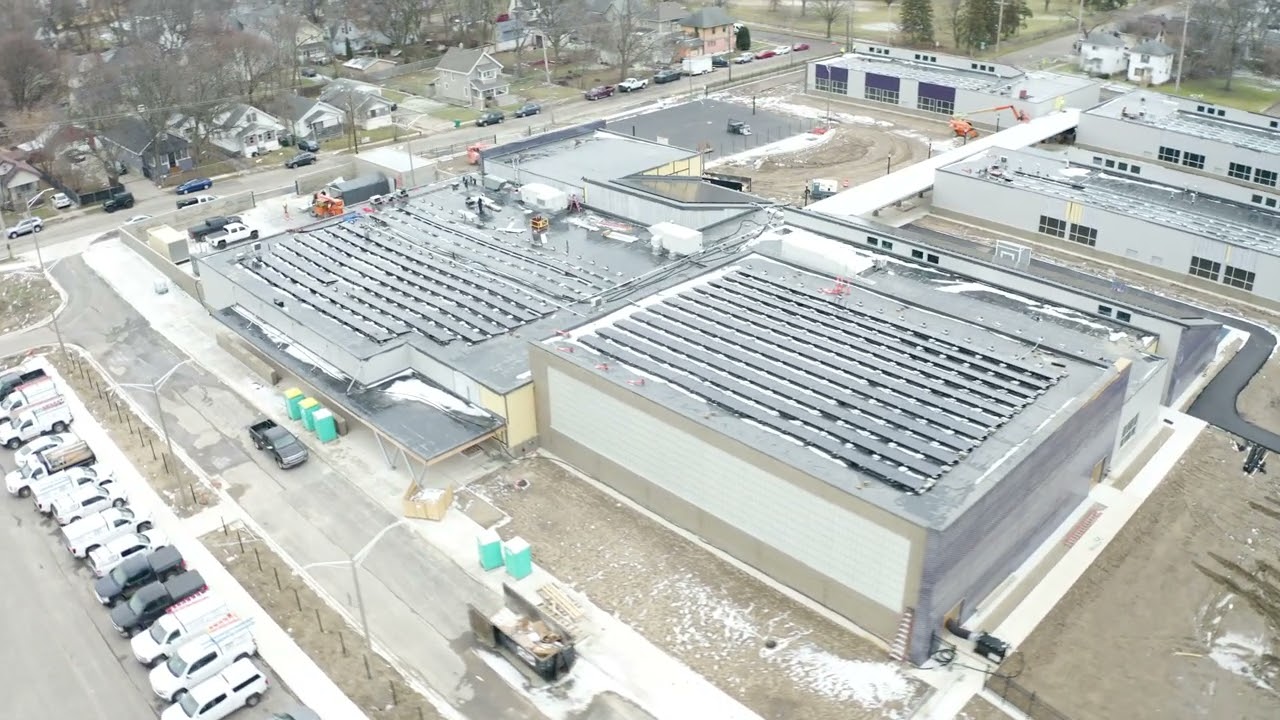 Looking good from above!