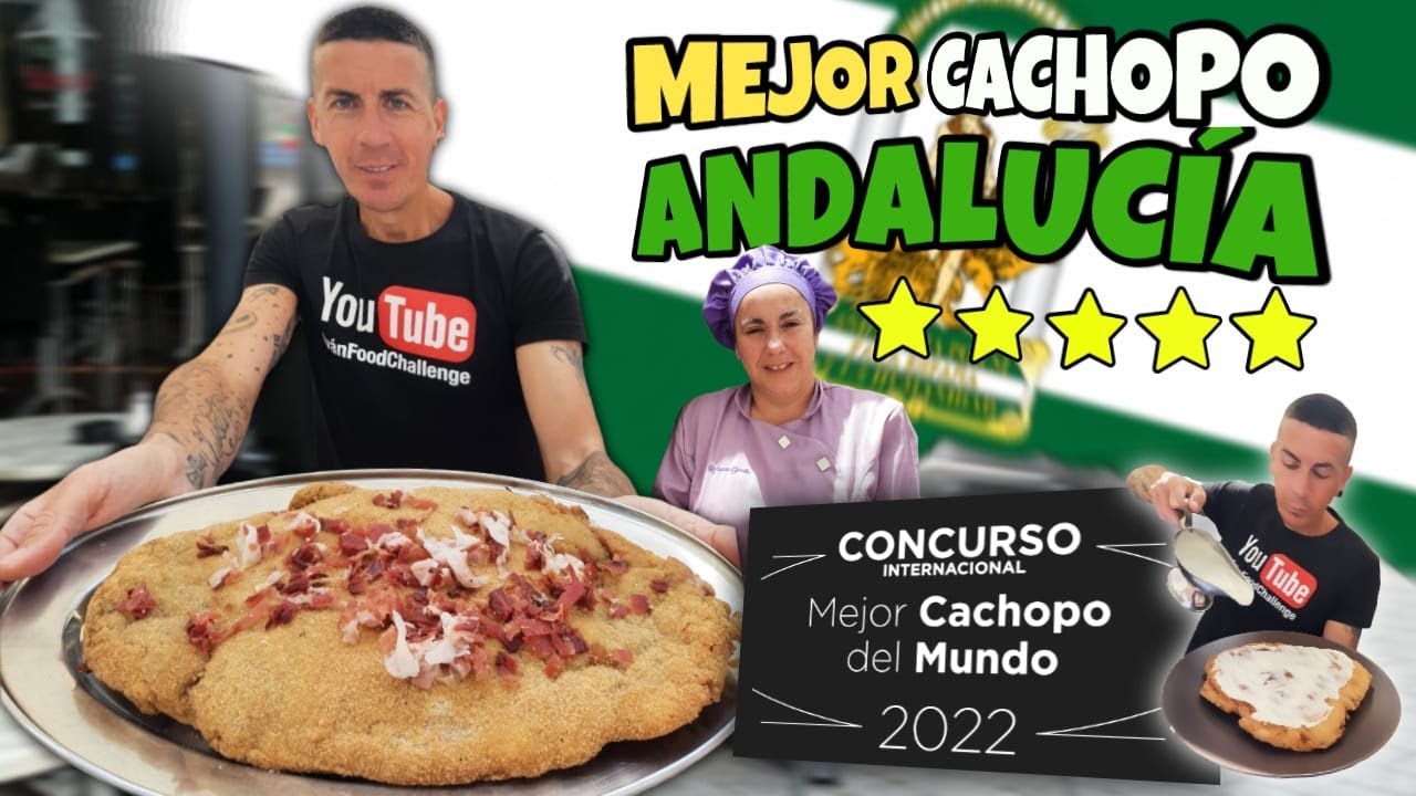 EL MEJOR CACHOPO DE ANDALUCÍA CAMPEÓN 2022 *está en CÁDIZ* ¡alucina con el tamaño!
