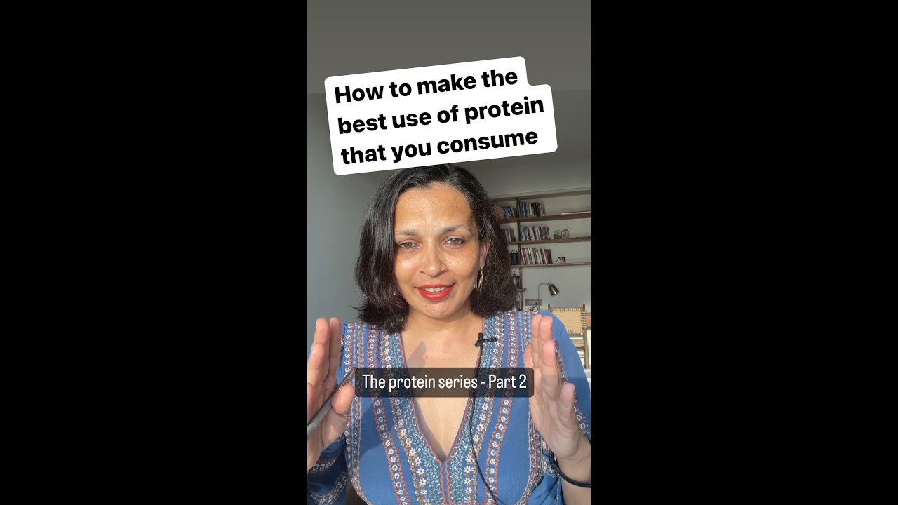 How to make the best use of protein
