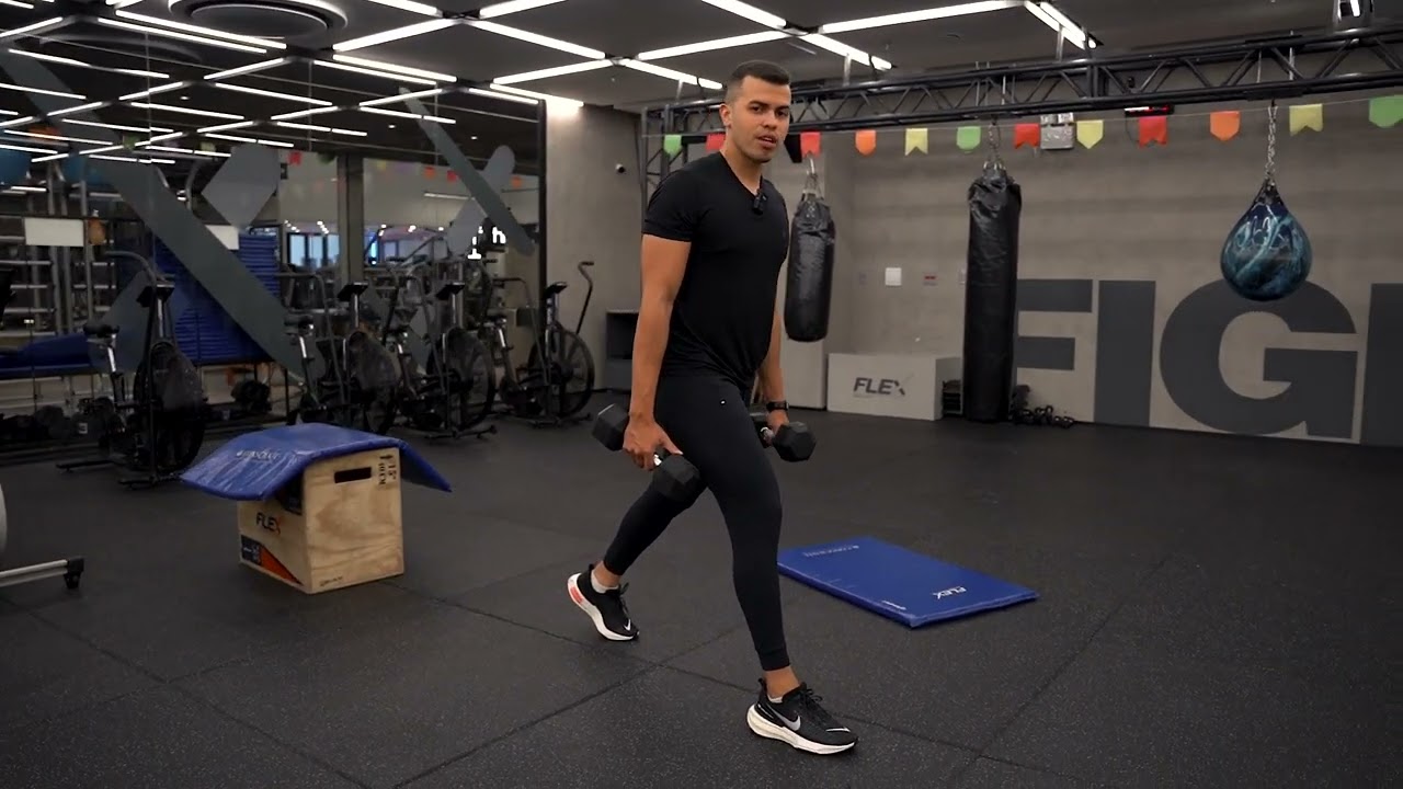 AFUNDO COM HALTER: como definir coxas e glúteos mais rápido
