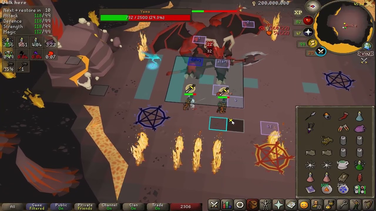 Yama GM Time Example Kill
