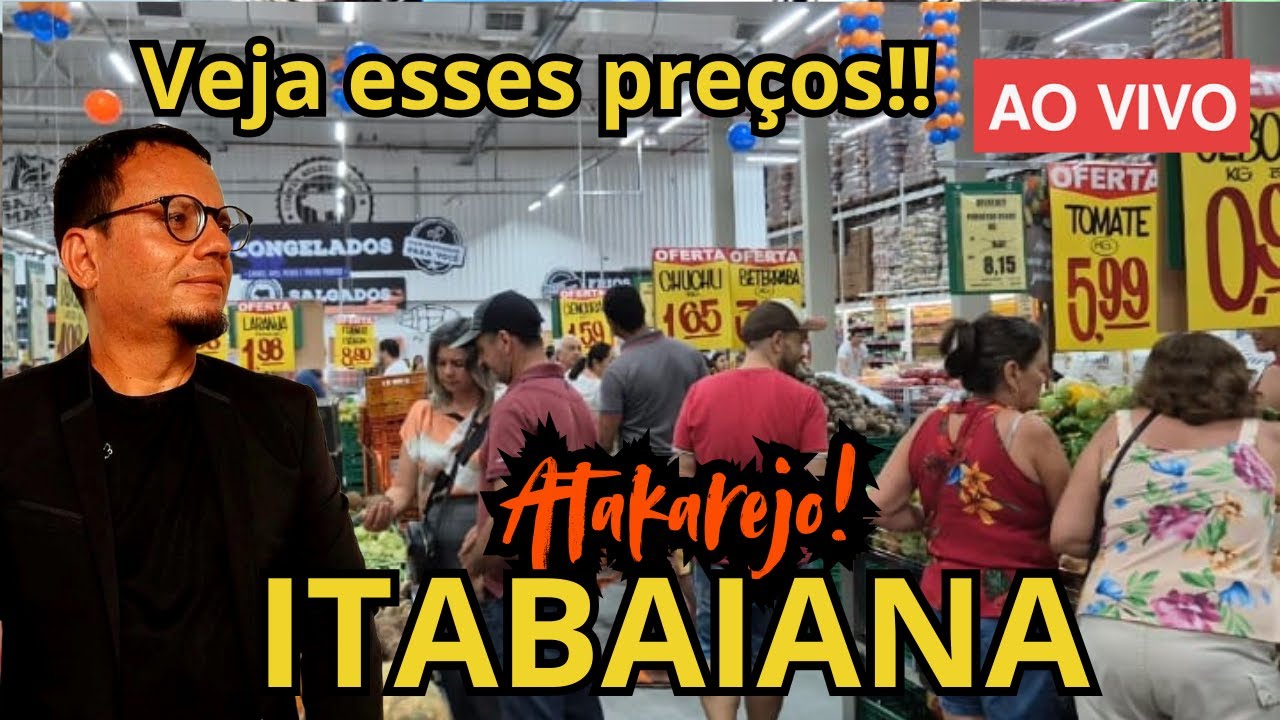 ATAKAREJO ITABAIANA no dia da INAUGURAÇÃO!! #itabaianase #itabaiana #sergipe
