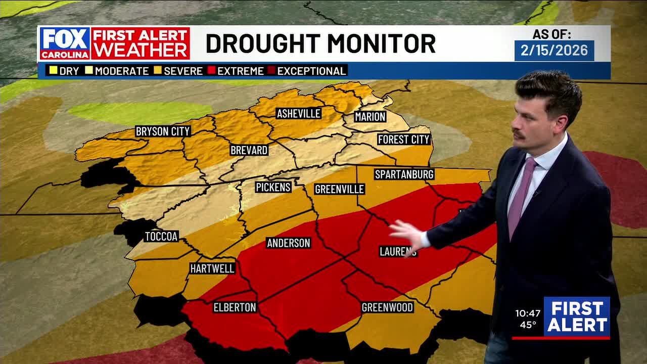 Carolinas in drought despite recent rainfall