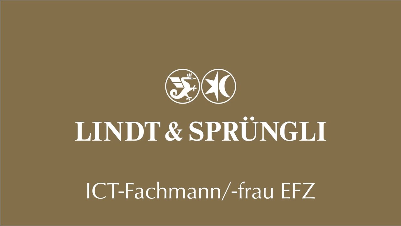 Eine Lehre als ICT-Fachmann/-fachfrau bei LINDT