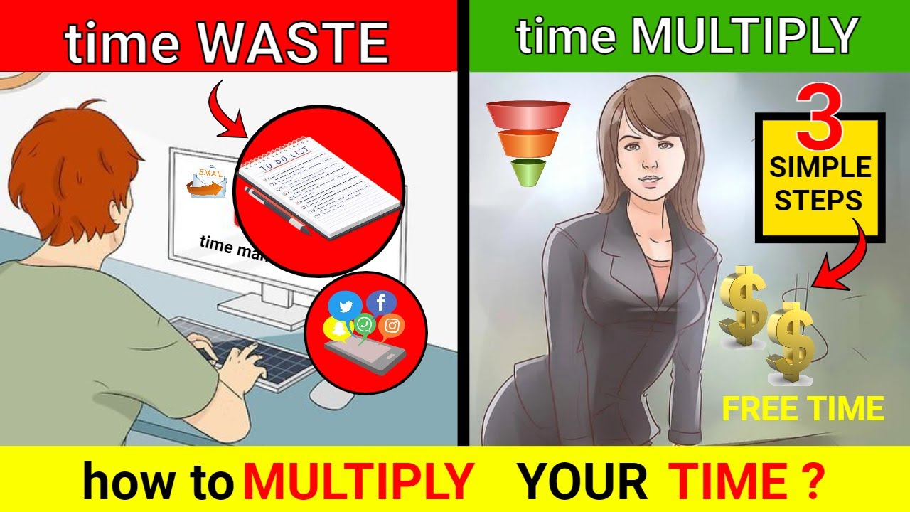 STOP WASTING TIME ! समय को बर्बाद मत करो !  MULTIPLY IT ! BEST TIME MANAGEMENT VIDEO EVER !!