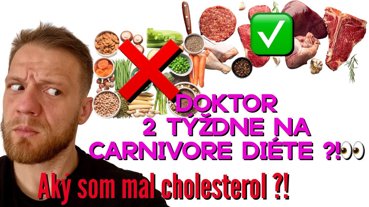 Doktor 2 t&yacute;ždne na 🥩Carnivore di&eacute;te ?! 😱 Čo moje zdravie a cholesterol? 🩺
