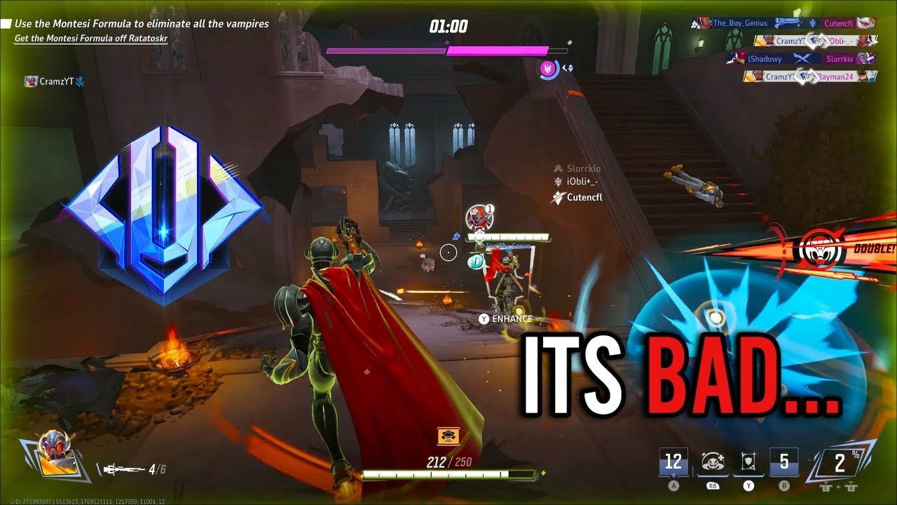 This is what Diamond looks like in Marvel Rivals...