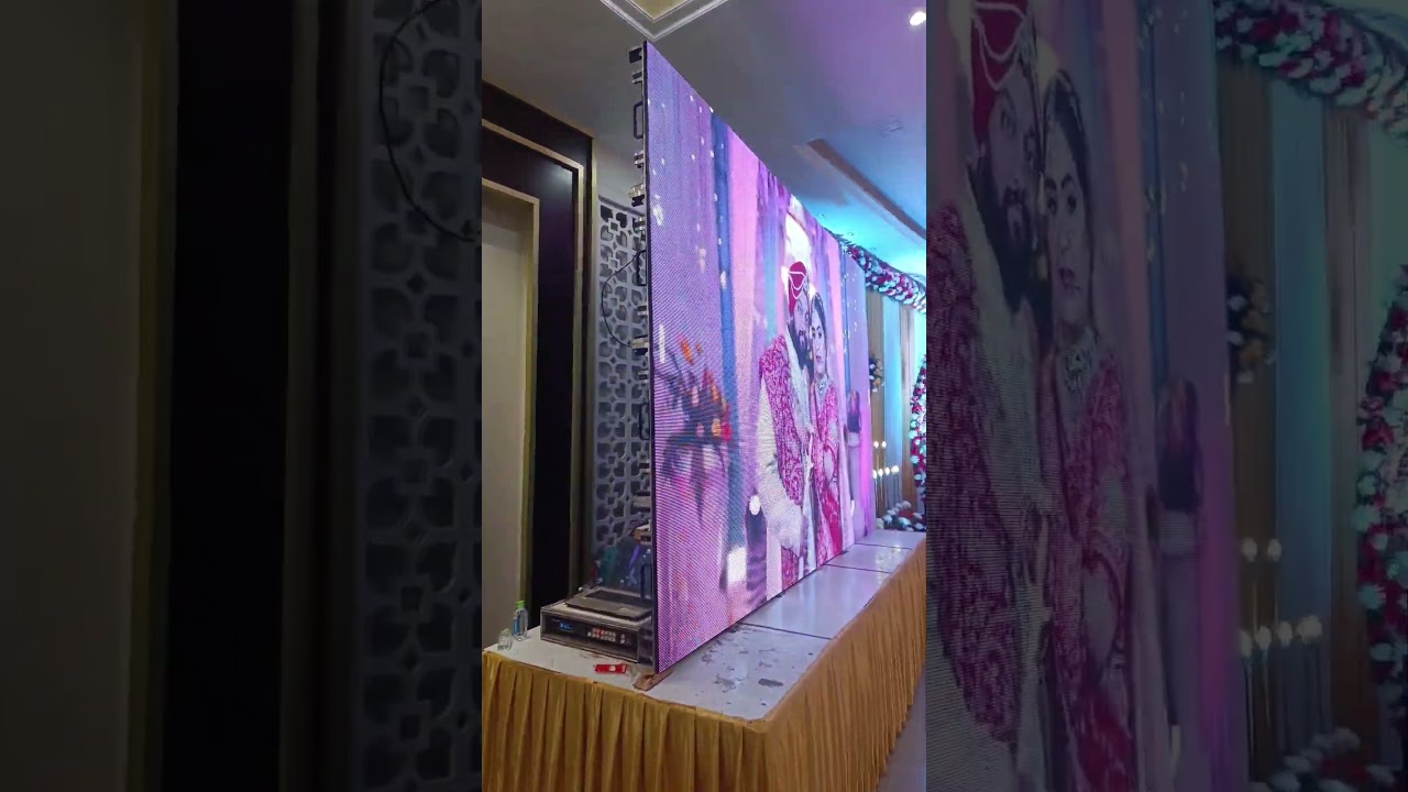 LED Wall Screen 8&times;12 #shorts #amitakelectronics