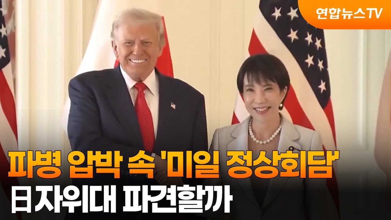 파병 압박 속 '미일 정상회담'&hellip;日자위대 파견할까 / 연합뉴스TV (YonhapnewsTV)