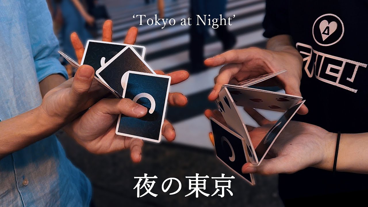 夜の東京 - 'Tokyo at Night' - Cardistry By Soki & Ryuki
